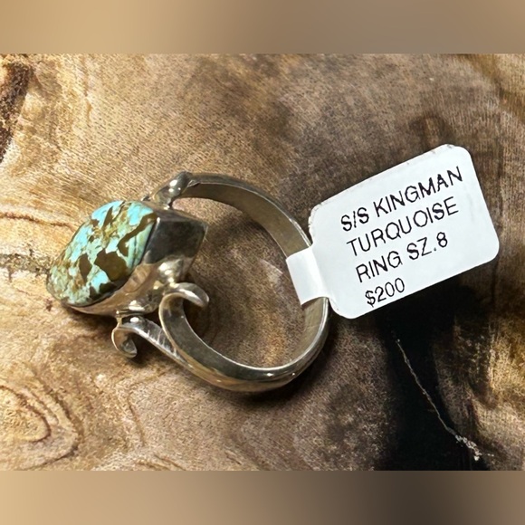 NWT Larry Castilo Navajo Handmade Kingman Size 8 - Picture 4 of 8